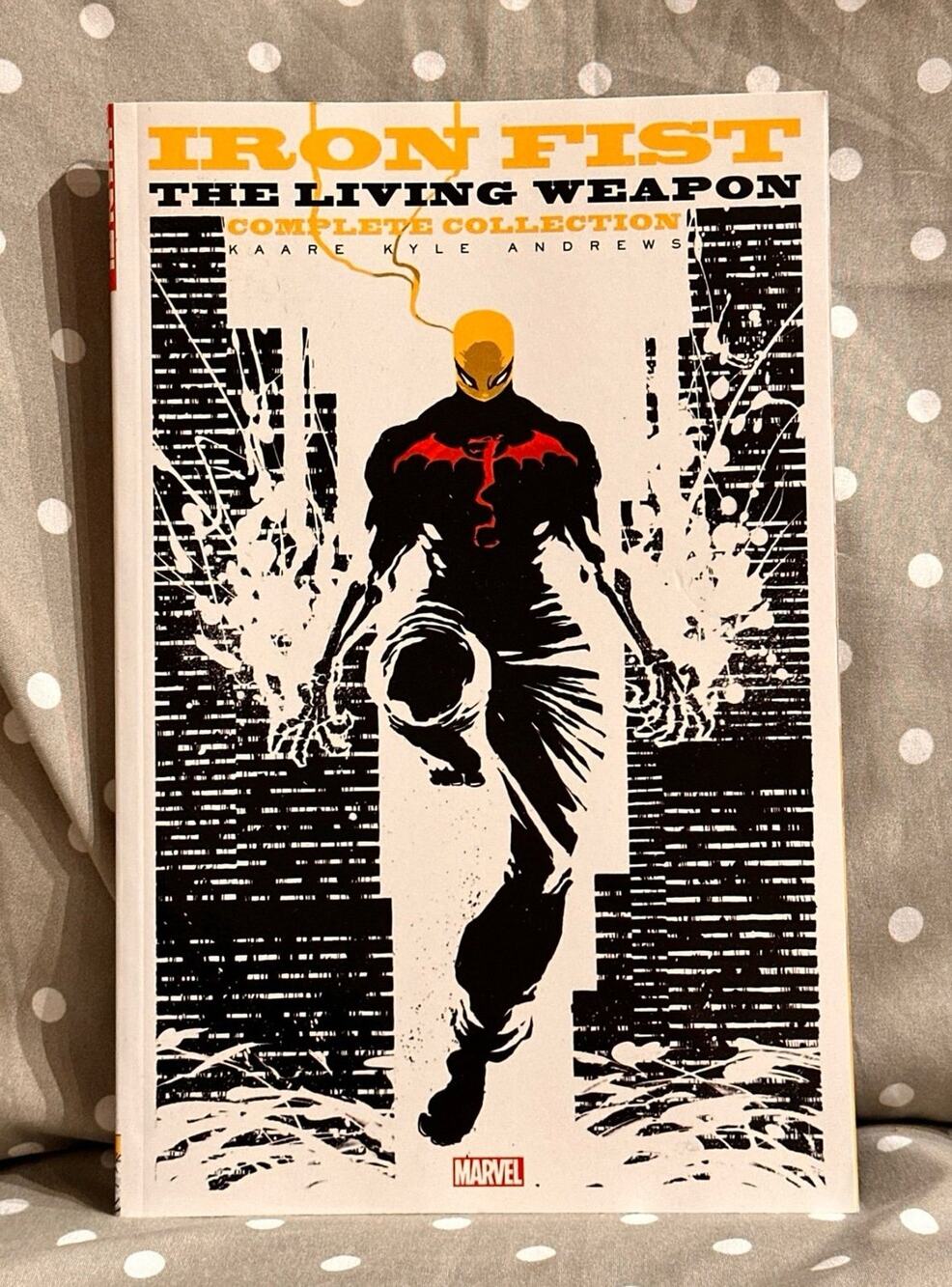 Marvel Iron Fist The Living Weapon Complete Collection Comic Book paperback OOP
